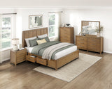 Charlotte Light Brown Nightstand from Homelegance - Luna Furniture