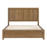 Charlotte Light Brown Eastern King Storage Platform Bed from Homelegance - Luna Furniture