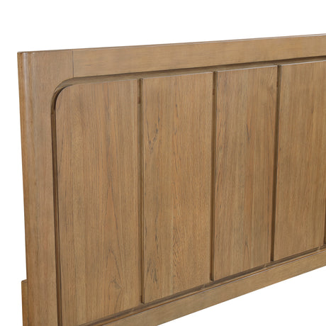 Charlotte Light Brown Eastern King Storage Platform Bed from Homelegance - Luna Furniture