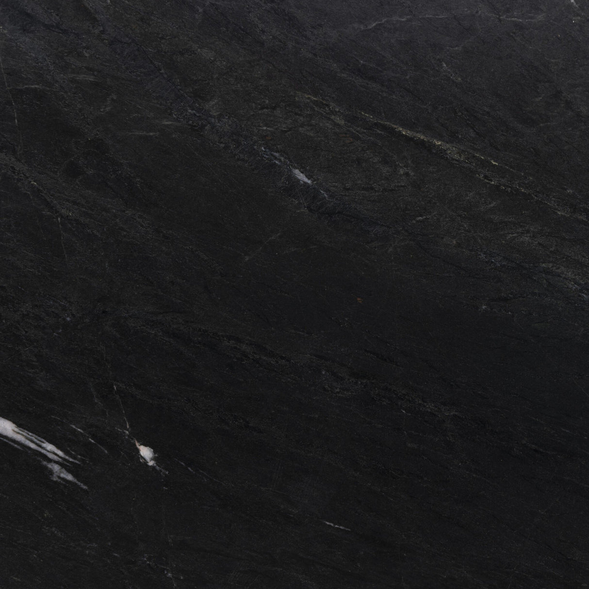 Oranda End Table in Black Marble from Four Hands - Luna Furniture