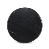 Oranda End Table in Black Marble from Four Hands - Luna Furniture