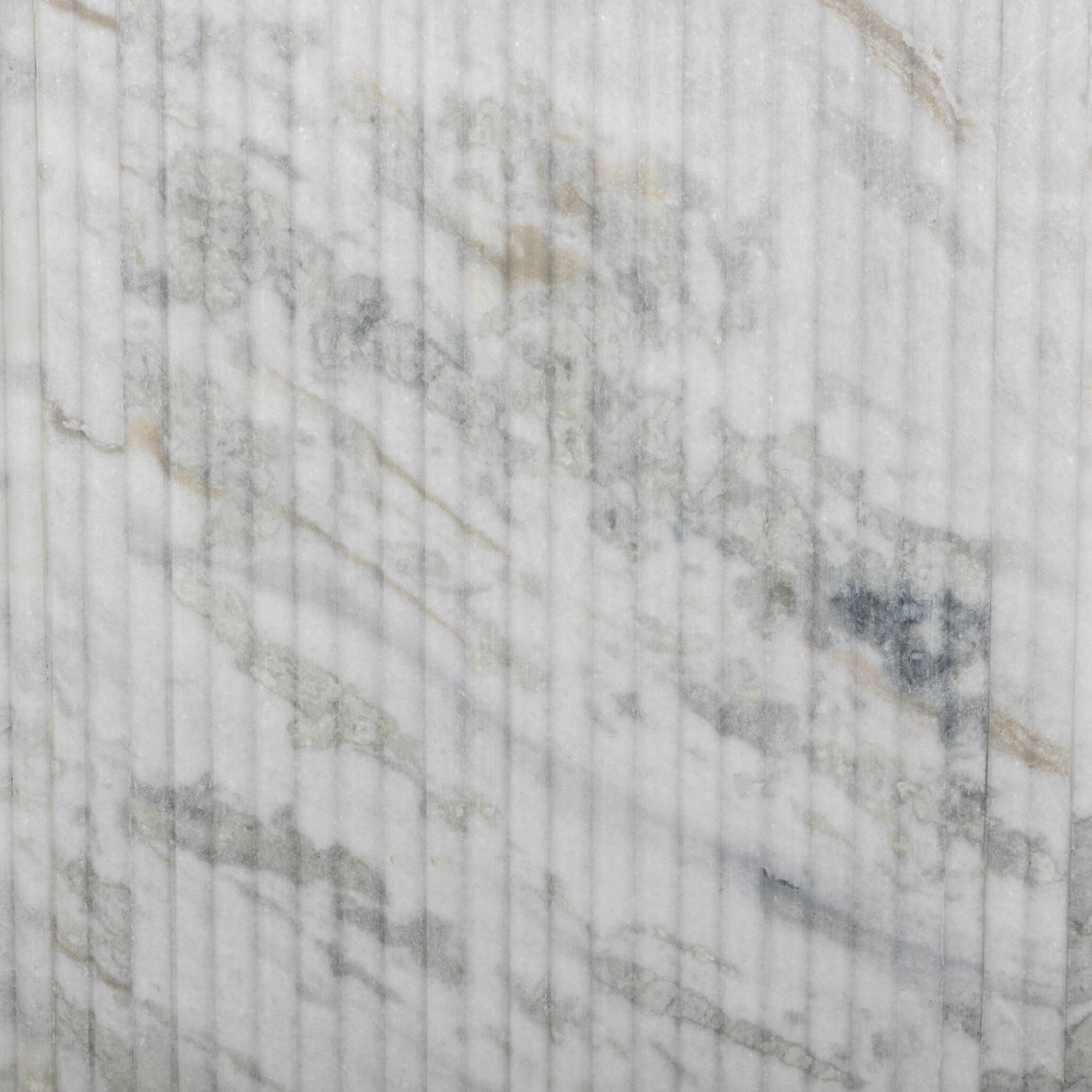 Oranda Console Table in Polished White Marble w/ Sealant from Four Hands - Luna Furniture