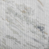 Oranda Console Table in Polished White Marble w/ Sealant from Four Hands - Luna Furniture