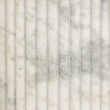 Oranda Coffee Table in Polished White Marble w/ Sealant from Four Hands - Luna Furniture