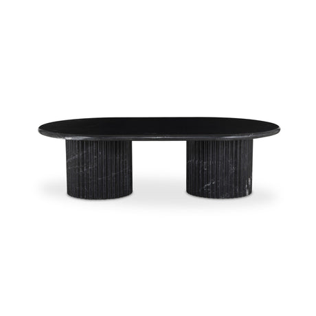 Oranda Coffee Table in Black Marble from Four Hands - Luna Furniture