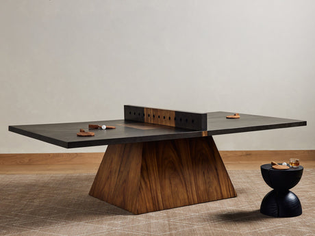 Ping Pong Table in Aged Metal from Four Hands - Luna Furniture