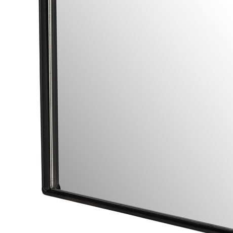 Jacques Small Mirror in Gunmetal from Four Hands - Luna Furniture