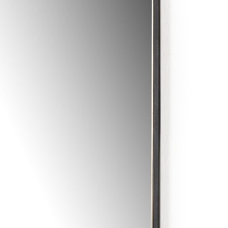 Jacques Small Mirror in Gunmetal from Four Hands - Luna Furniture