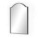 Jacques Small Mirror in Gunmetal from Four Hands - Luna Furniture