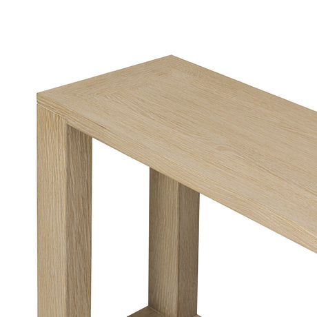 Thomas Console Table in Bleached Oak Veneer from Four Hands - Luna Furniture