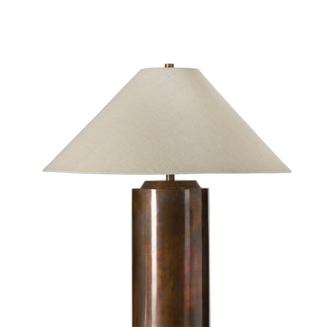 Seaton Floor Lamp in Iridescent Acid Wash from Four Hands - Luna Furniture