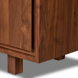 Stafford Media Console in Walnut Natural from Four Hands - Luna Furniture