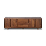 Stafford Media Console in Walnut Natural from Four Hands - Luna Furniture