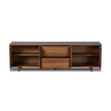 Stafford Media Console in Walnut Natural from Four Hands - Luna Furniture