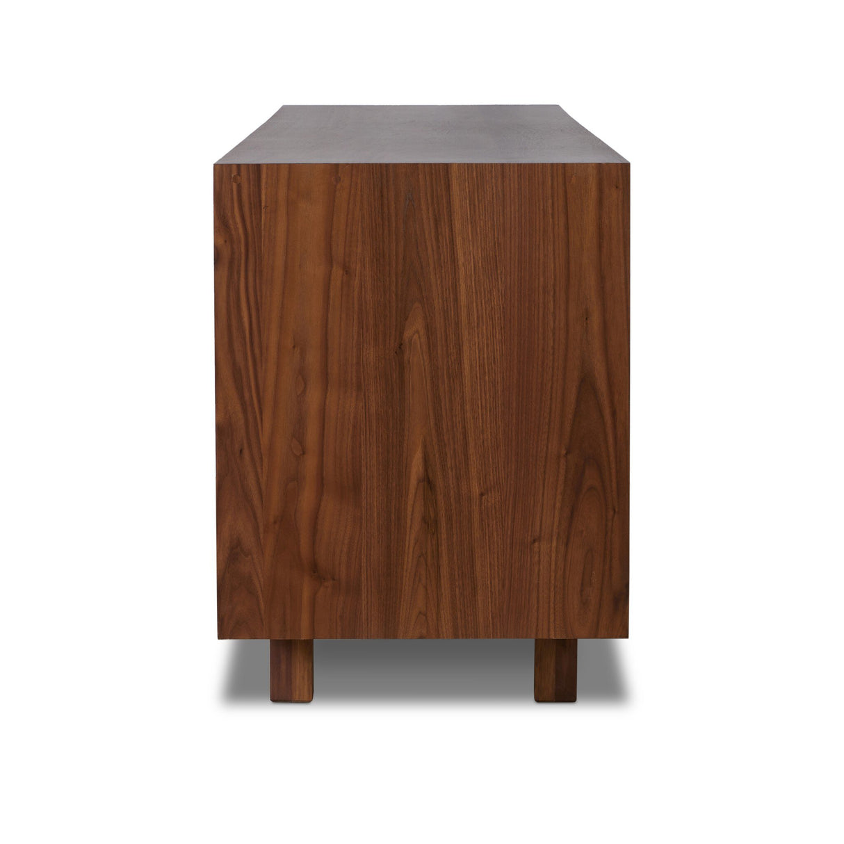 Stafford Media Console in Walnut Natural from Four Hands - Luna Furniture