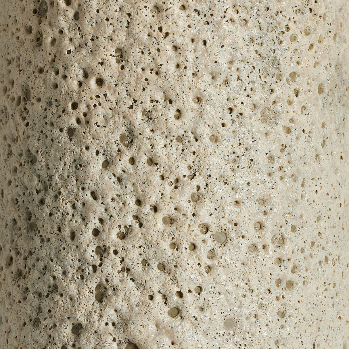 Ozer Table Lamp in Reactive White Glaze from Four Hands - Luna Furniture