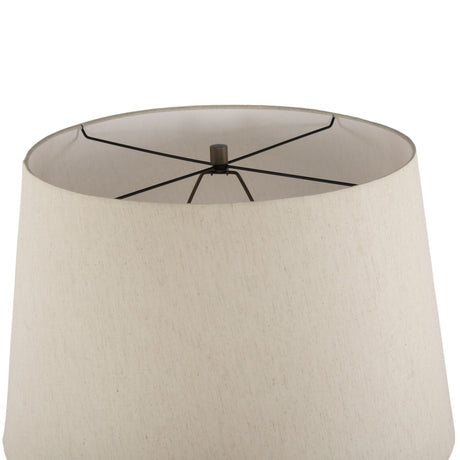 Ziggy Floor Lamp in Hammered Smoked Nickel from Four Hands - Luna Furniture