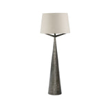 Ziggy Floor Lamp in Hammered Smoked Nickel from Four Hands - Luna Furniture