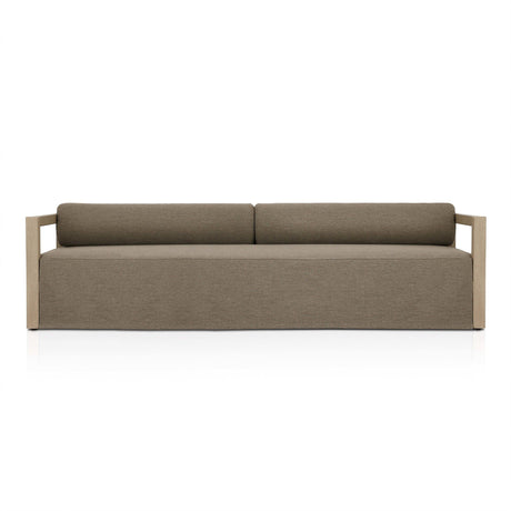 Laskin Outdoor Sofa-106" in Alessi Fawn from Four Hands - Luna Furniture
