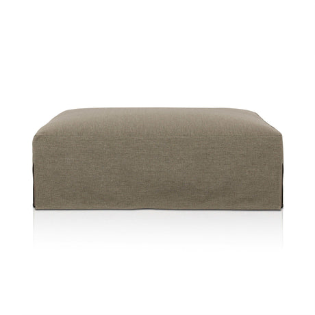 Laskin Outdoor Ottoman in Alessi Fawn from Four Hands - Luna Furniture