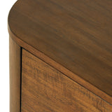Paden Nightstand in Seasoned Brown Acacia from Four Hands - Luna Furniture