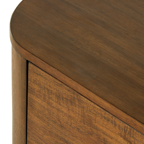 Paden Nightstand in Seasoned Brown Acacia from Four Hands - Luna Furniture