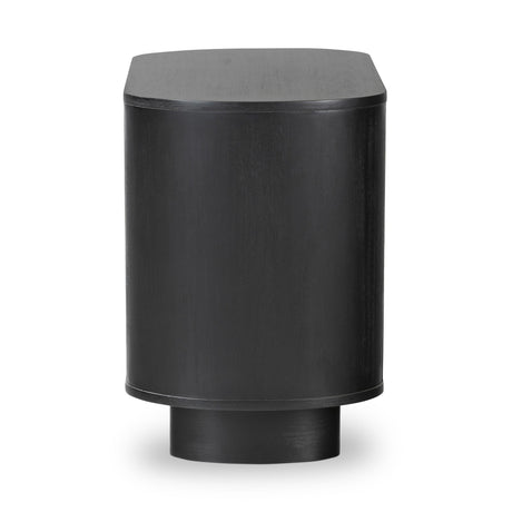 Paden Nightstand in Aged Black Acacia from Four Hands - Luna Furniture