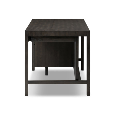 Suspension Desk in Smoked Black Veneer from Four Hands - Luna Furniture