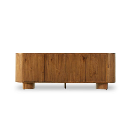 Paden Sideboard in Seasoned Brown Acacia from Four Hands - Luna Furniture