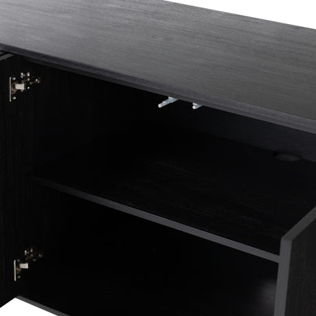 Paden Sideboard in Aged Black Acacia from Four Hands - Luna Furniture