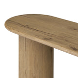 Paden Large Console Table in Worn Oak from Four Hands - Luna Furniture
