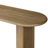 Paden Large Console Table in Worn Oak from Four Hands - Luna Furniture
