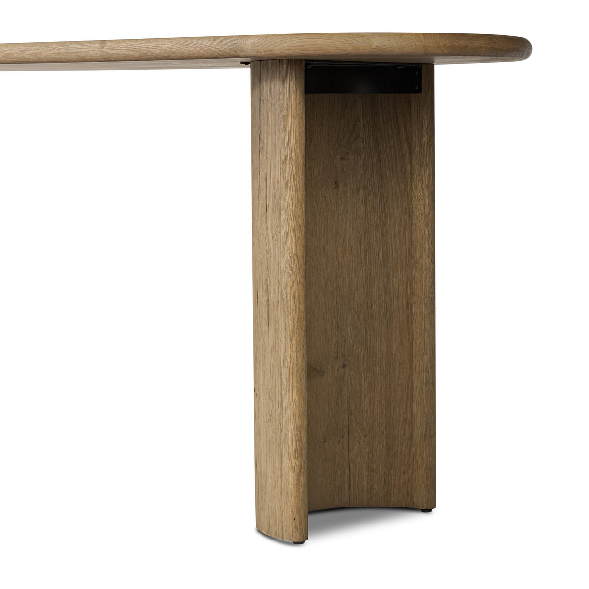 Paden Large Console Table in Worn Oak from Four Hands - Luna Furniture