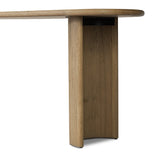 Paden Large Console Table in Worn Oak from Four Hands - Luna Furniture
