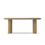 Paden Large Console Table in Worn Oak from Four Hands - Luna Furniture