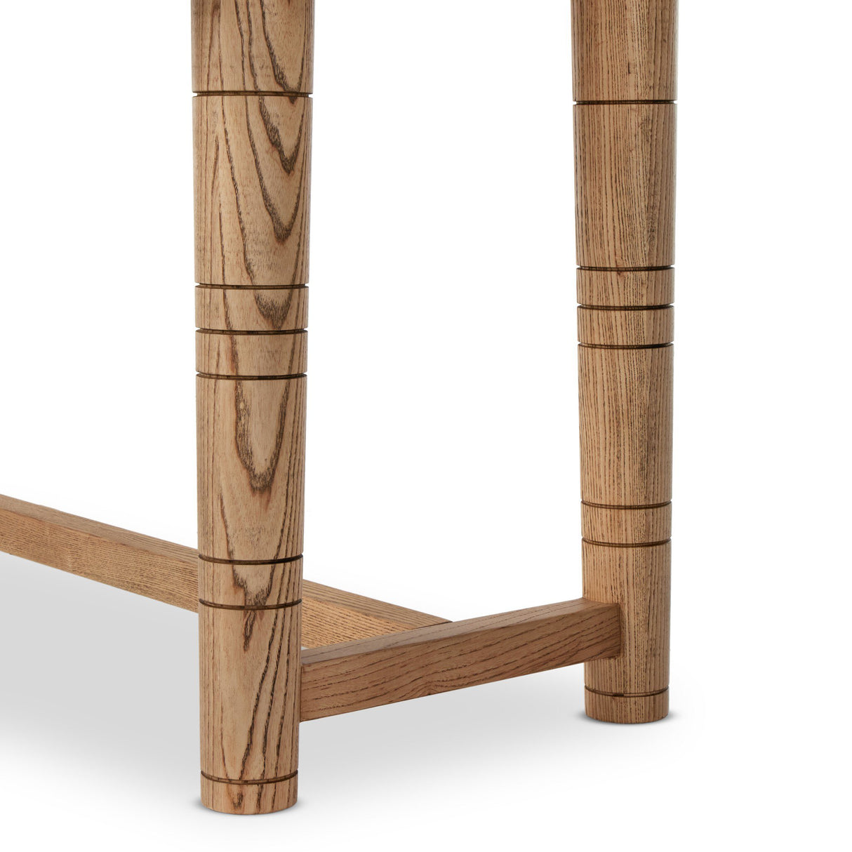 Flip Top Console Table in Toasted Ash from Four Hands - Luna Furniture