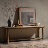 Flip Top Console Table in Toasted Ash from Four Hands - Luna Furniture