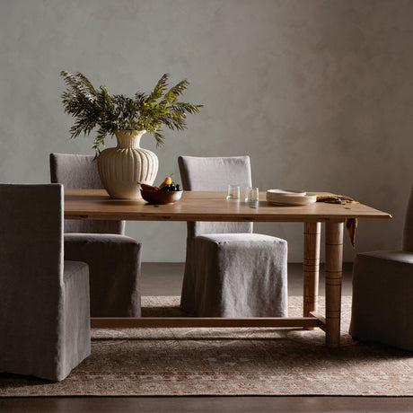 Flip Top Console Table in Toasted Ash from Four Hands - Luna Furniture