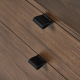 Trey Modular Wide Filing Cabinet in Auburn Poplar from Four Hands - Luna Furniture