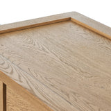 Millbrook Console Table in Natural Light Oak Veneer from Four Hands - Luna Furniture