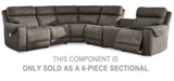 Hoopster Gunmetal Wedge from Ashley Furniture - Luna Furniture