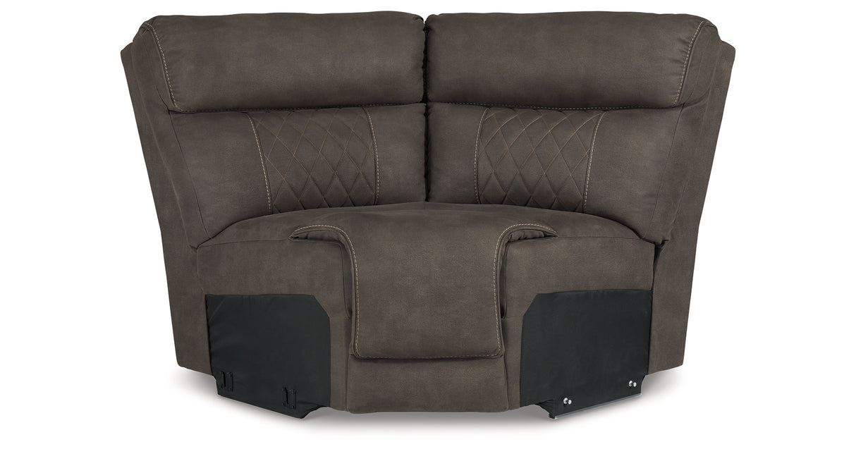 Hoopster Gunmetal Wedge from Ashley Furniture - Luna Furniture