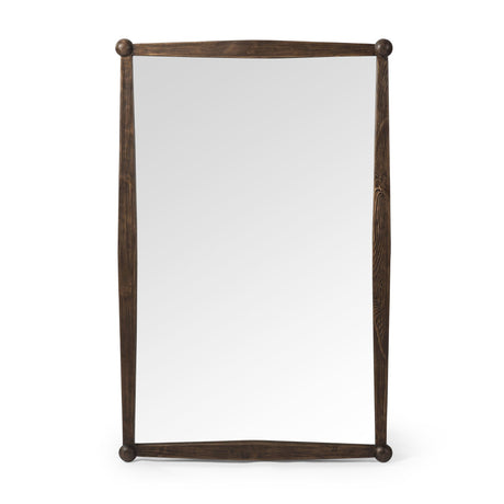 Declan Wall Mirror in Aged Pine from Four Hands - Luna Furniture