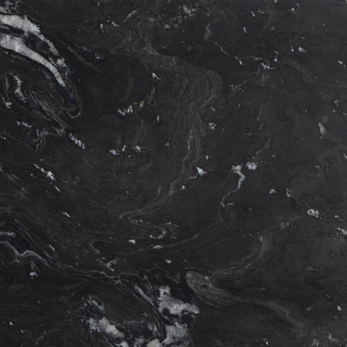 Hammered Iron Console Table in Charcoal Marble from Four Hands - Luna Furniture