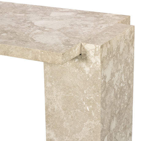 Romano Console Table in Lunar Marble from Four Hands - Luna Furniture