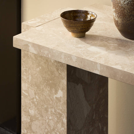 Romano Console Table in Lunar Marble from Four Hands - Luna Furniture