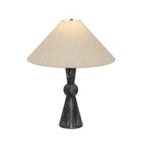 Bibianna Table Lamp in Black Italian Marble from Four Hands - Luna Furniture