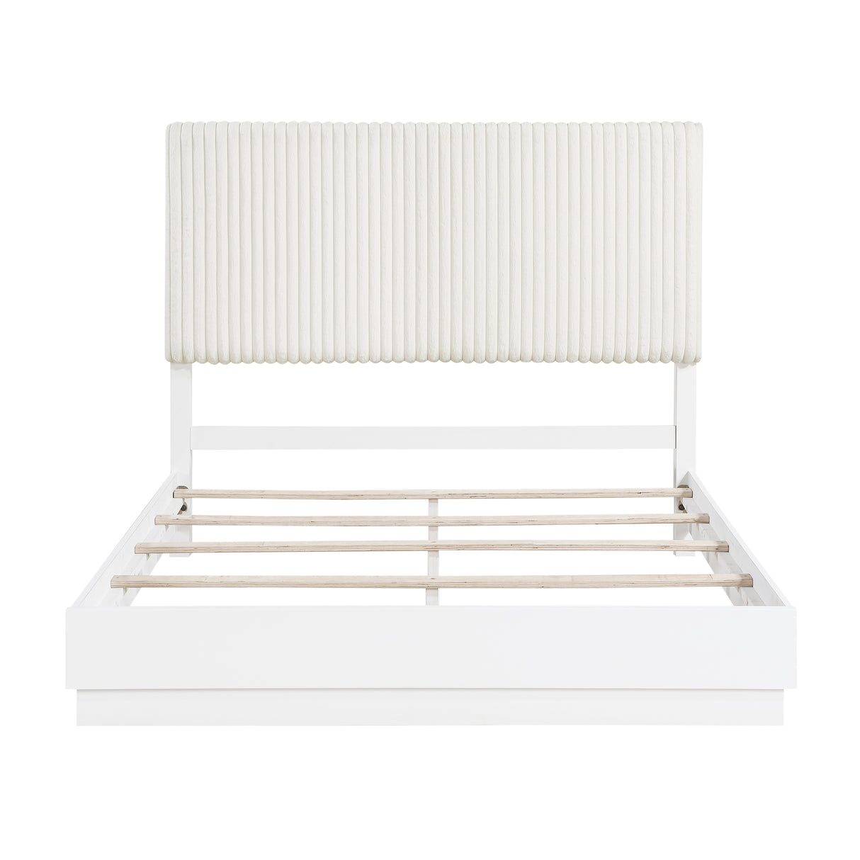 Linea Pearl White Set (QB+NS+DR+MR+CH) from Homelegance - Luna Furniture