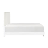 Linea Pearl White California King Bed from Homelegance - Luna Furniture