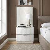 Linea Pearl White Dresser from Homelegance - Luna Furniture